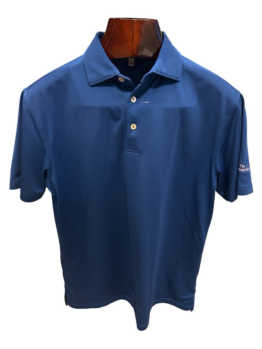 Peter Millar-The Greenbriar-Men’s Deep Blue Short Sleeve Polo Golf Shirt